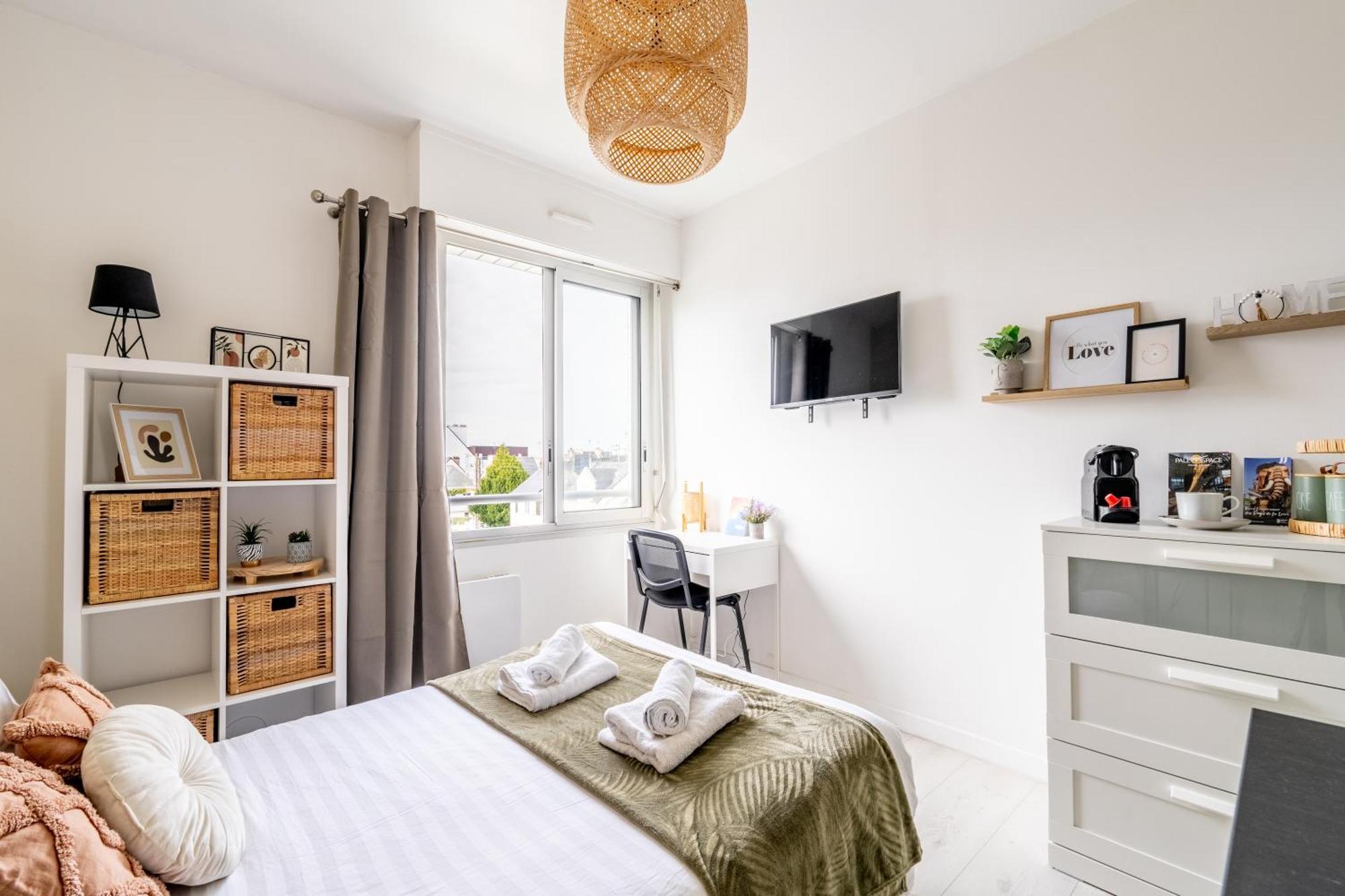L'Oasis - Studio A 350M De La Mer & Du Centre Ville Сен-Назер Экстерьер фото